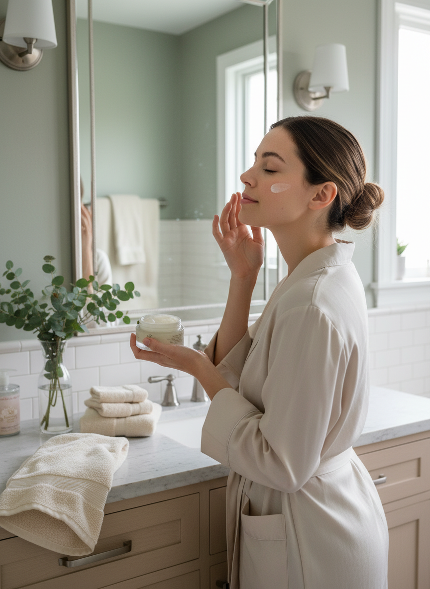 Applying to Face at Mirror