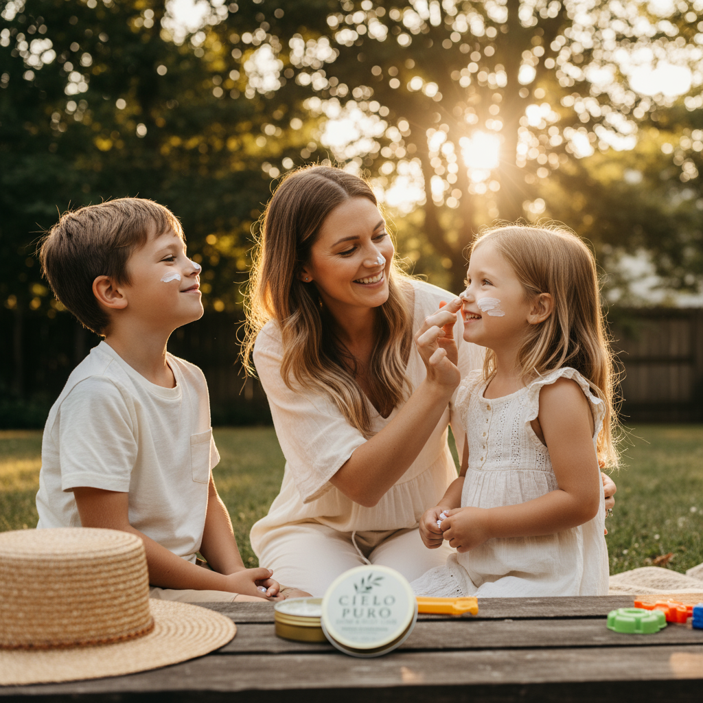 Cielo Puro Tallow Sunscreen - Mom and Kids
